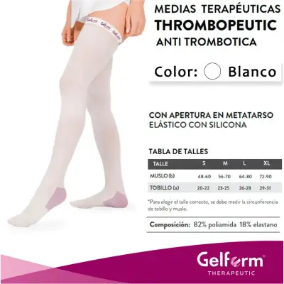 Faja Ortopédica Gelform Med Anti Trombosis Talle L