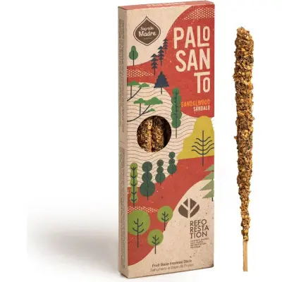 Sahumerio Palo Santo Sándalo x4