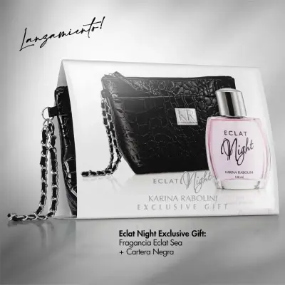 Perfume Eclat Nght EDT 100 ml + Estuche