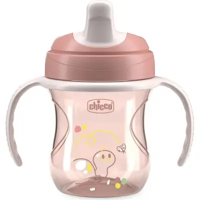 Vaso Entrenador Chicco Antigoteo con Asa 200 ml