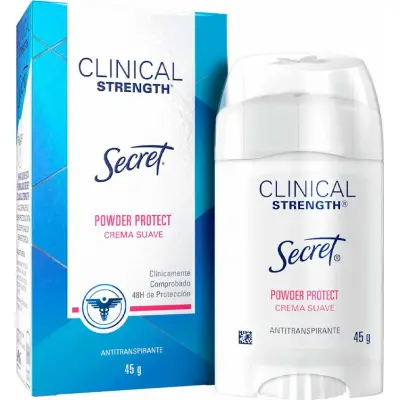 Desodorante en Barra Secret Powder Protección 45 g