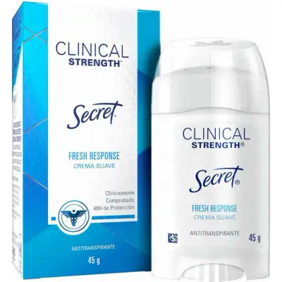 Desodorante en Barra Secret Fresh Respirable 45 g