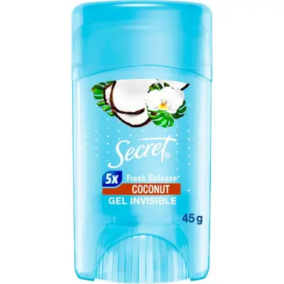Desodorante Gel Secret Coconut 45 ml