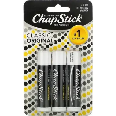Protector Labial Chapstick Original Pack 3 unidades
