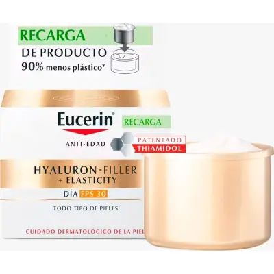 Crema Facial Eucerin Hyalu Día SPF 30 Refrescante