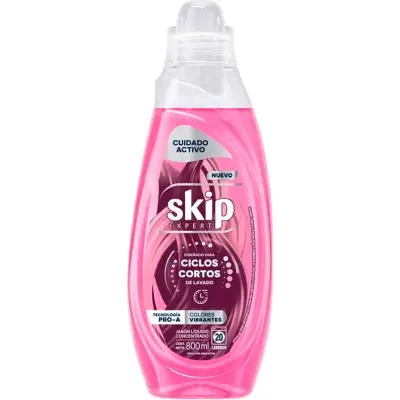Skip Detergente Líquido Concentrado Cuidado de Textiles 800 ml