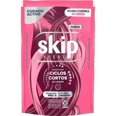 Detergente Skip Líquido Concentrado 800 ml