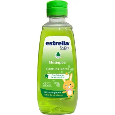 Shampoo Cabello Claro Estrella Baby 250 ml