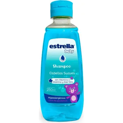 Shampoo Estrella Baby Cabello Suave 250 ml