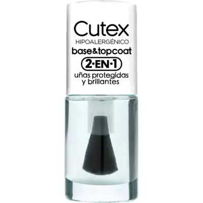 Cutex Tratamiento Base y Top Coat Pack 3 Unidades