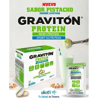 Graviton Protein Pistache Suplemento Dietario 20 Sobres