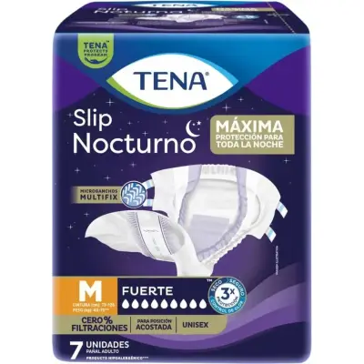 Pañal Nocturno Tena Slip Talla M x 7 Unidades