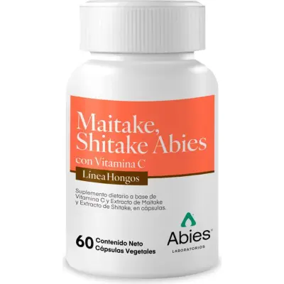 Suplemento Abies Maitake con Vitamina C 60 Comprimidos