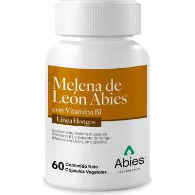 Suplemento Dietario Abies Melena de León 60 Cápsulas