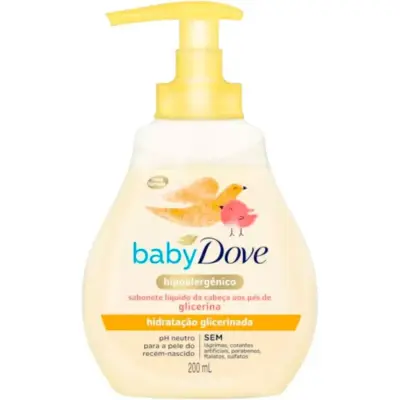 Jabón Líquido Dove Baby Glicerina 200 ml