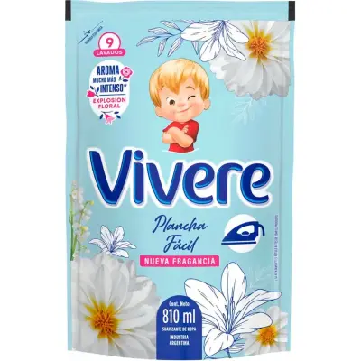 Jabón Líquido Vivere Suave Plancha Duplex 900 ml