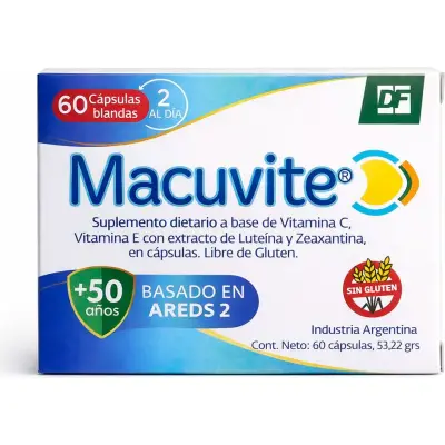 Macuvite Cápsulas Suplemento Dietario x 60