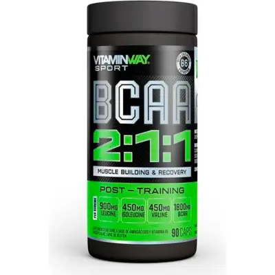 BCAA 2:1:1 Vitamin Way Cápsulas 90 unidades
