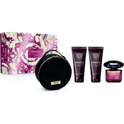 Fragancia Versace Crystal Noir EDP + Set