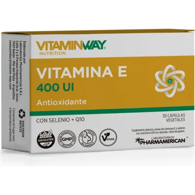 Vitamina E 400 UI Vitamin Way 30 Cápsulas