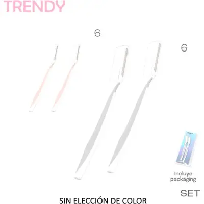 Trendy Perfilador Cepillo x2 Unidades