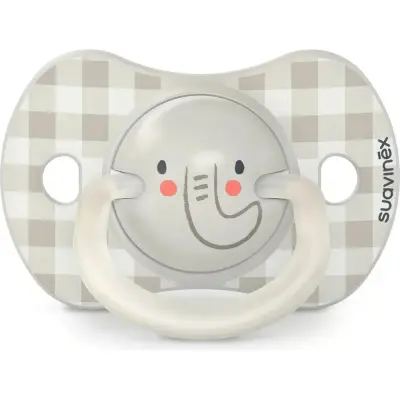 Chupete Nocturno Suavinex 6-18 meses Elefante