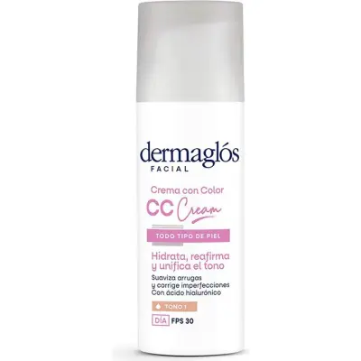 Dermaglos F Ultra CC Crema Facial Tono 1 50 ml