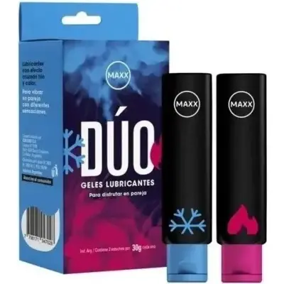 Lubricante Gel Maxx Duo 60 g