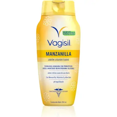 Jabón Líquido Vagisil Manzanilla 354 ml