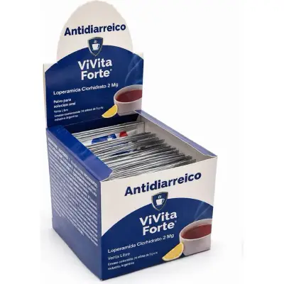 Vivita Fuerte Antidiarreico Suplemento Dietario Sobres 24 x 5 g
