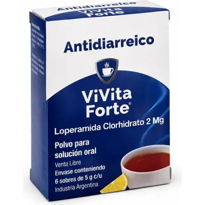 Vivita Forte Antidiarreico Suplemento Dietario 6 Sobres x 5g