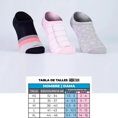 Media de Compresión Sox Tripack Talla S