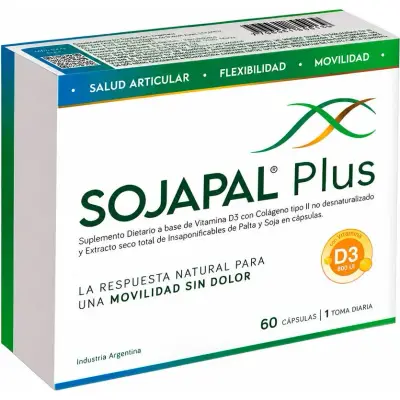 Suplemento Dietario Sojapal Plus 60 Cápsulas