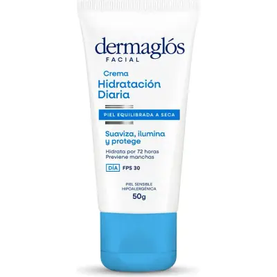 Crema Facial Dermaglos F Hidratante Equilibrante 50 ml