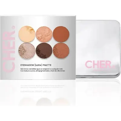 Paleta de Sombras Cher Dieciocho Tonos Latte