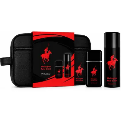 Perfume Wellington Black EDP 60 ml + Desodorante