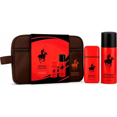 Perfume Wellington Red EDT 60 ml + Desodorante