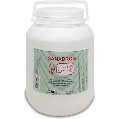 Alcohol Gel Neutro Sanadrog 5000 ml