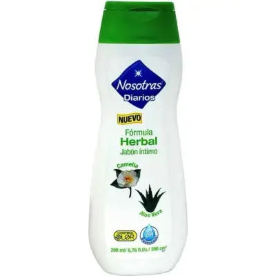 Jabón Líquido Nosotras Herbal 200 ml