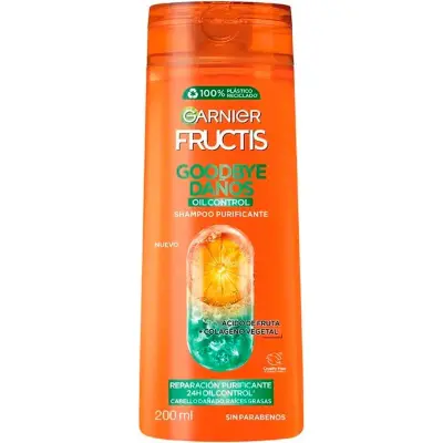 Shampoo Fructis Goodbye Damage Reparador 200 ml