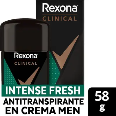 Desodorante Crema Rexona Men Intensive Fresh 58 g