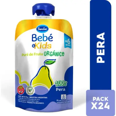 Bebida de Frutas Orgánicas Sancor Pure 90 g