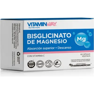 Suplemento Dietario Magnesio Bisglichinato 60 Comprimidos