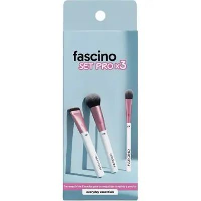 Fascino Set New Pro Maquillaje x3