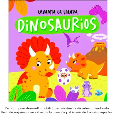 Libro Dinosaurios Con Solapa