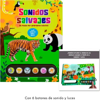Libro con Sonido Salvajes