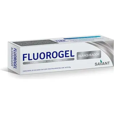 Pasta Dental Fluorgel Blanqueadora Sabor Menta 60 g