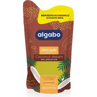 Jabón Líquido Algabo Repuesto 300 ml