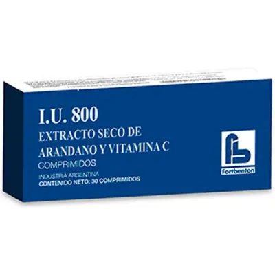 Suplemento Dietario I.U 800 Comprimidos x 30