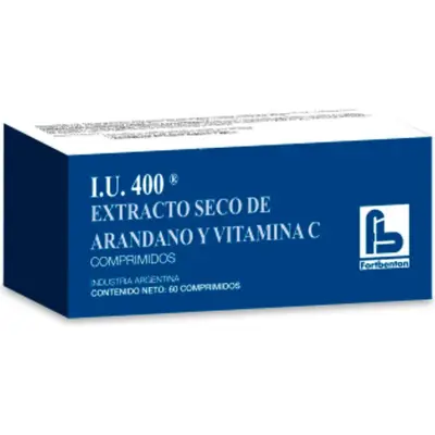 Suplemento Dietario I.U 400 x 60 Comprimidos